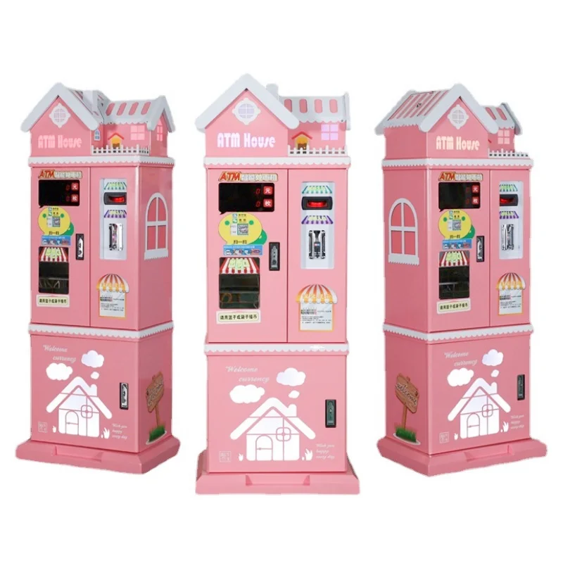 Automatic Token Coin Exchange Machine Self-Service Coin Vending Coin Change Machine for Game Centers & Amusement Parks