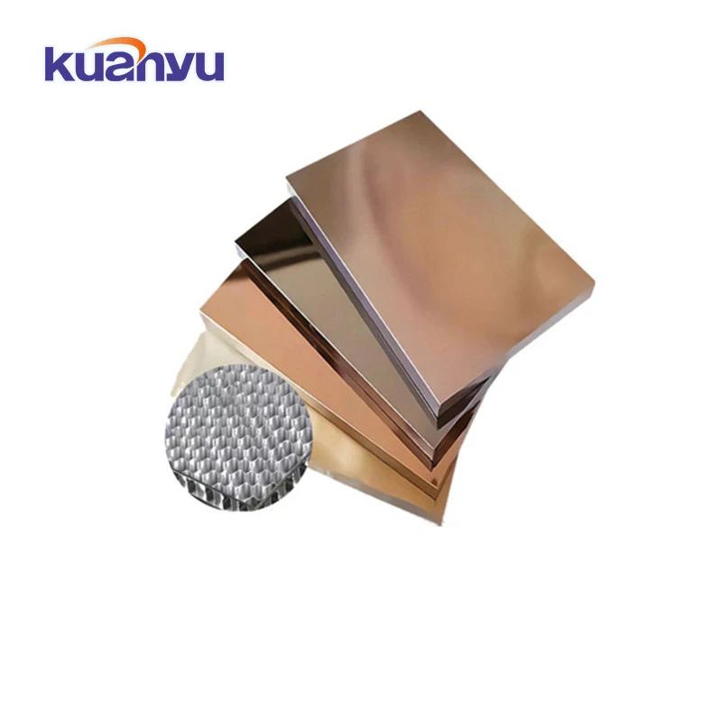 Stainless Steel Mirror 8mm 10mm 15mm 20mm Aluminum Honeycomb Panels