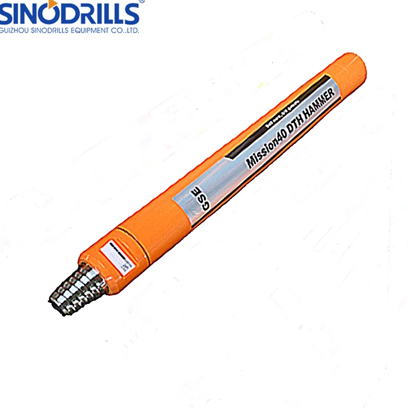 SINODRILLS Multi Function Mission 40 DTH Drilling High Pressure DTH Hammer