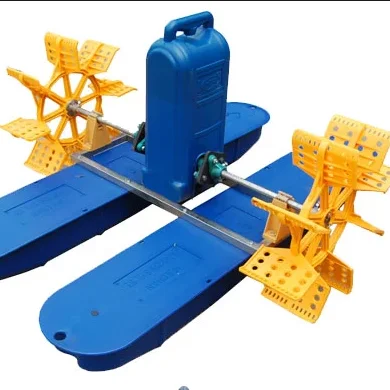 Stainless steel paddle wheel aerator for fish pond shrimp pond of big area