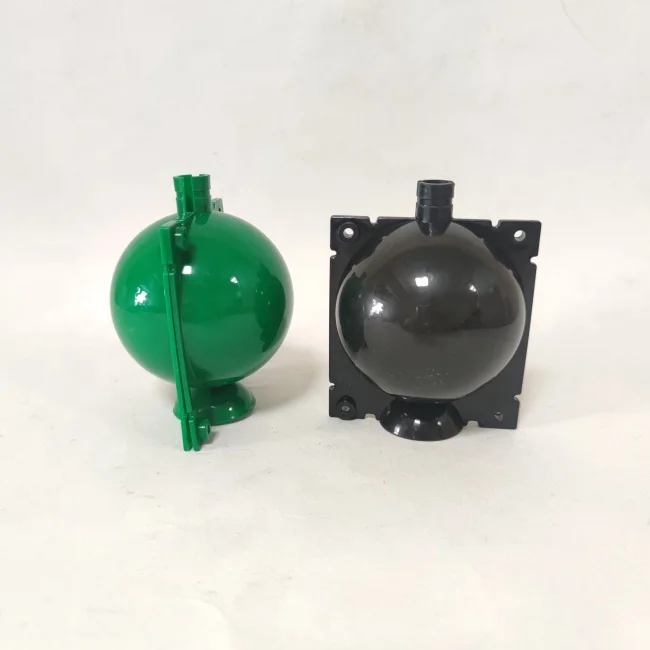 140x120mm transparent clear colorful plastic PP root control ball/pot