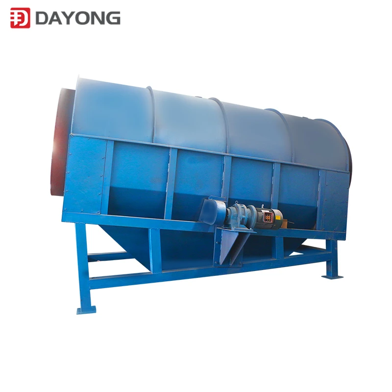 China Hot Brand Classifier Machine Cylinder Round Sifter Rotary Drum Screener GT1015 GT1020 Drum Sand Screening Machine