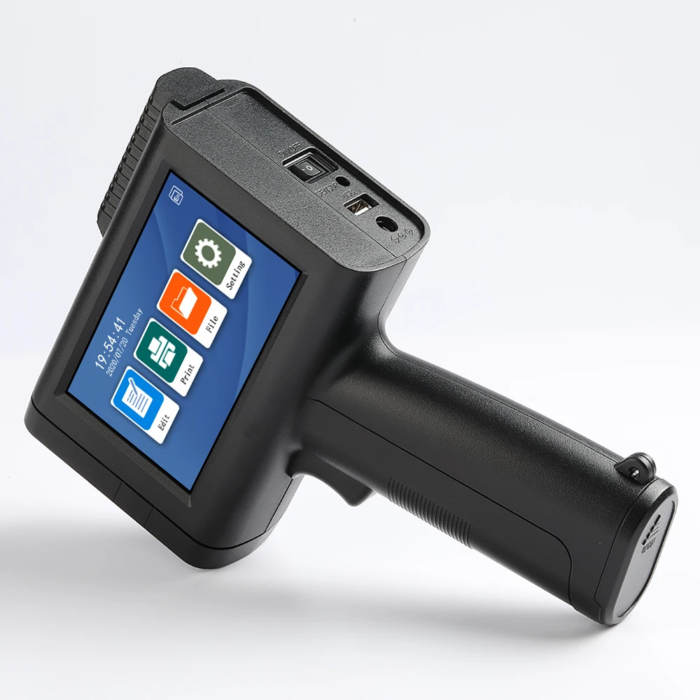 Kelier H9 Manual Handheld inkjet printer handjet portable printer coding machine for logo plastic