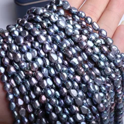 pearl Strand String Beads White Real Freshwater Pearl Cultured Natural Wholesale Loose pearl