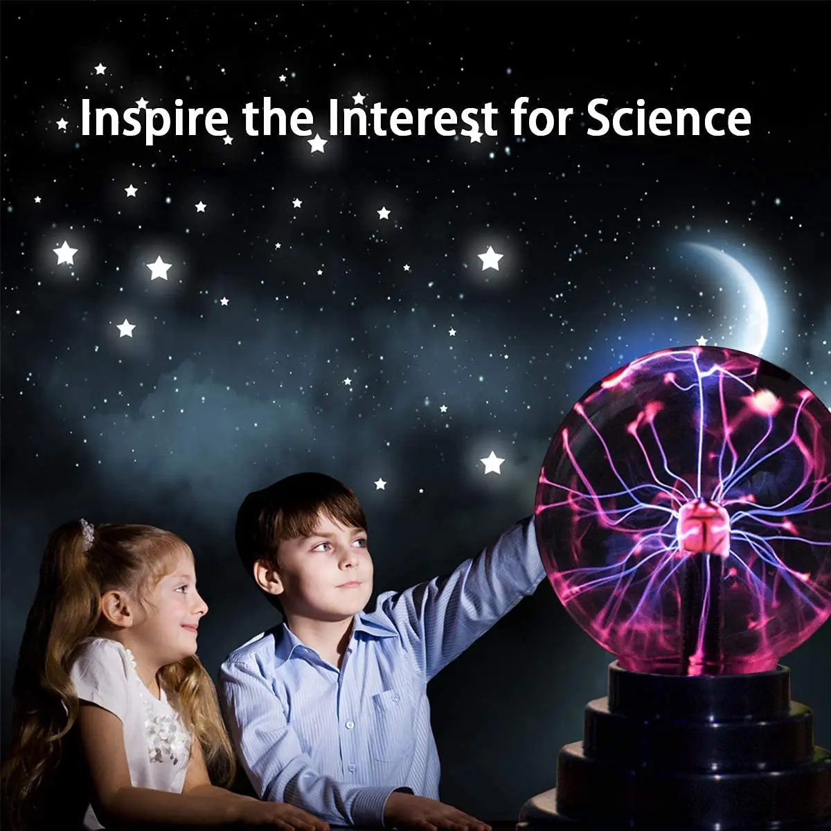 TIANHUA Hot Selling! 3/4/5/6/8/10' Inches USB Plasma Ball, Big Size Magic Ball