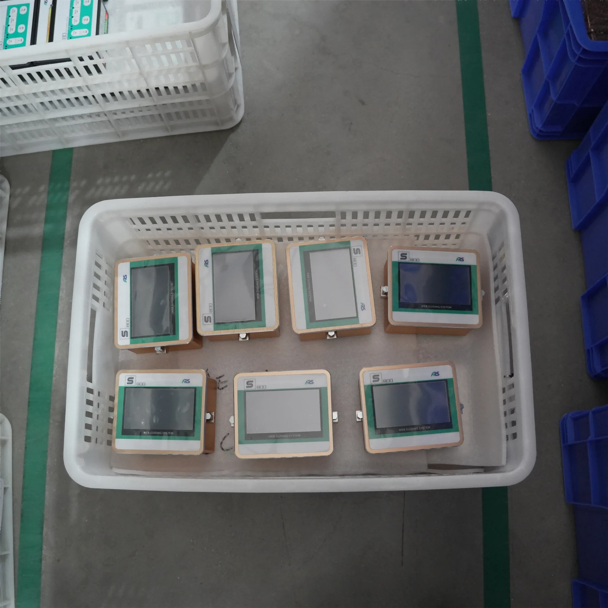 Europe best selling S800 split web guide system is aligned via EPC web guide control