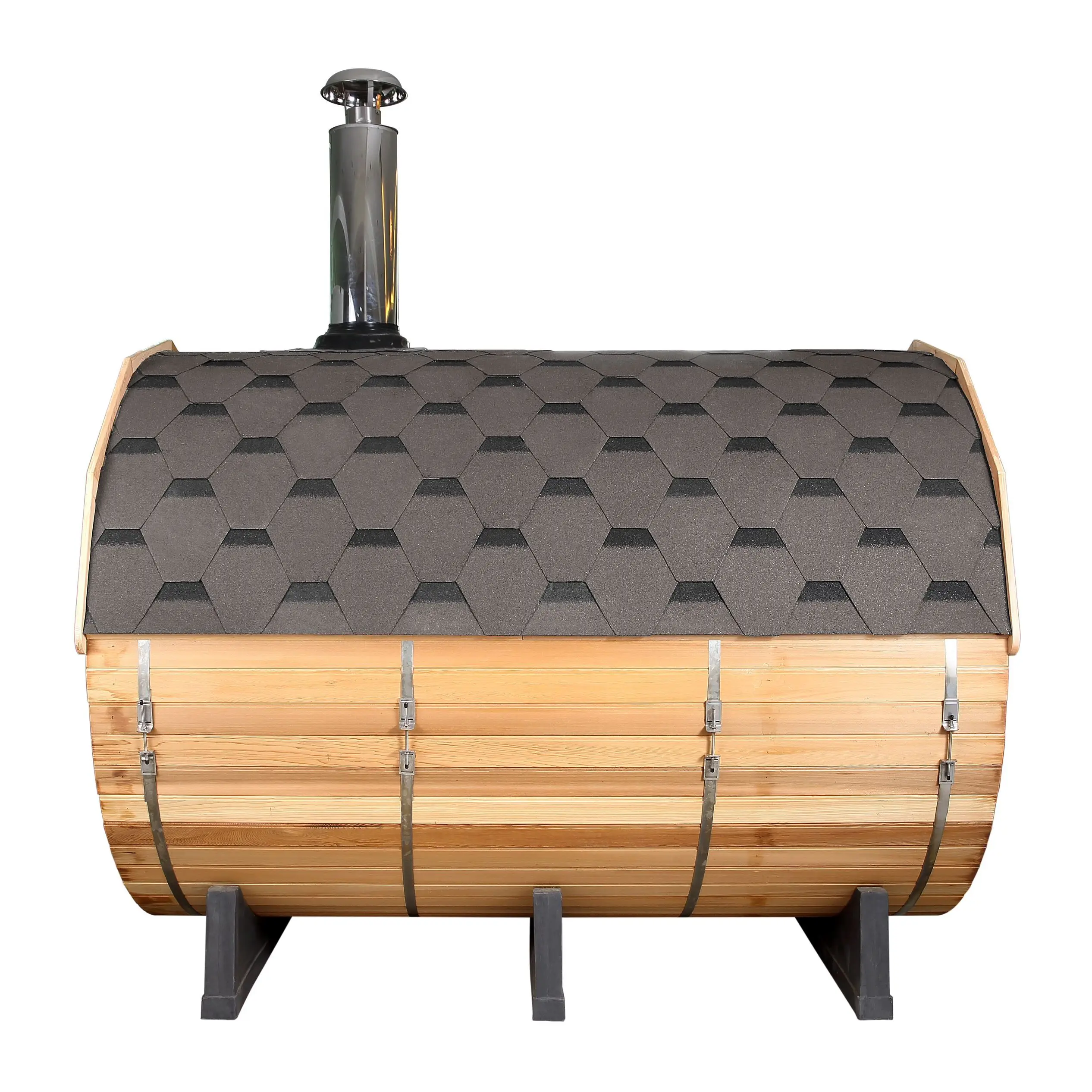 10ft 6 Person Canadian Cedar Barrel Sauna Outdoor Sauna Room Sauna Bath