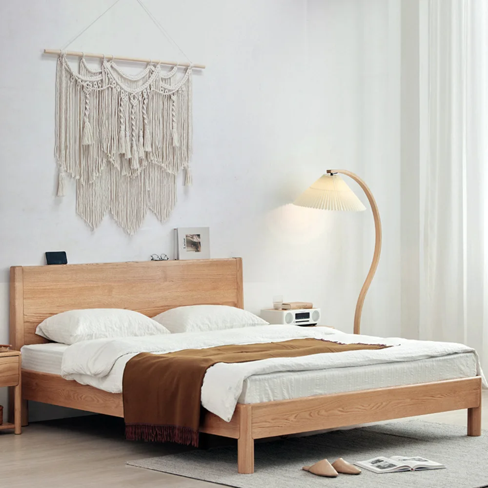 Custom Boho Tapestry Woven Wall Decor Wall Hanging Cotton Tassel Tapestry Macrame Curtain Beige Chic Bohemian Wall Art for Home