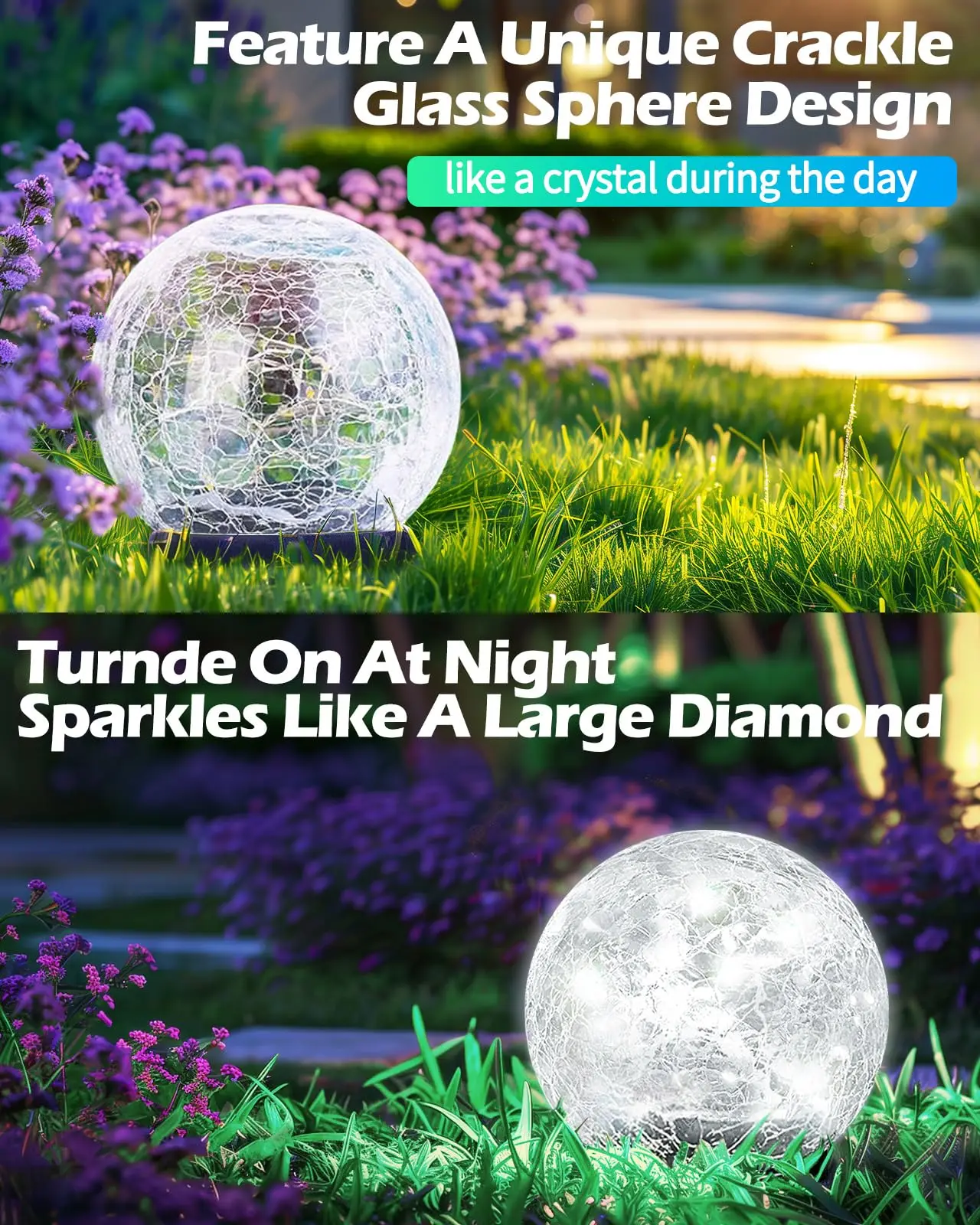 TSINYE New Design Solar Burst Crack Garden Light Outdoor Waterproof Crack Buried Light Garden Stadium Villa Landscape Lamp