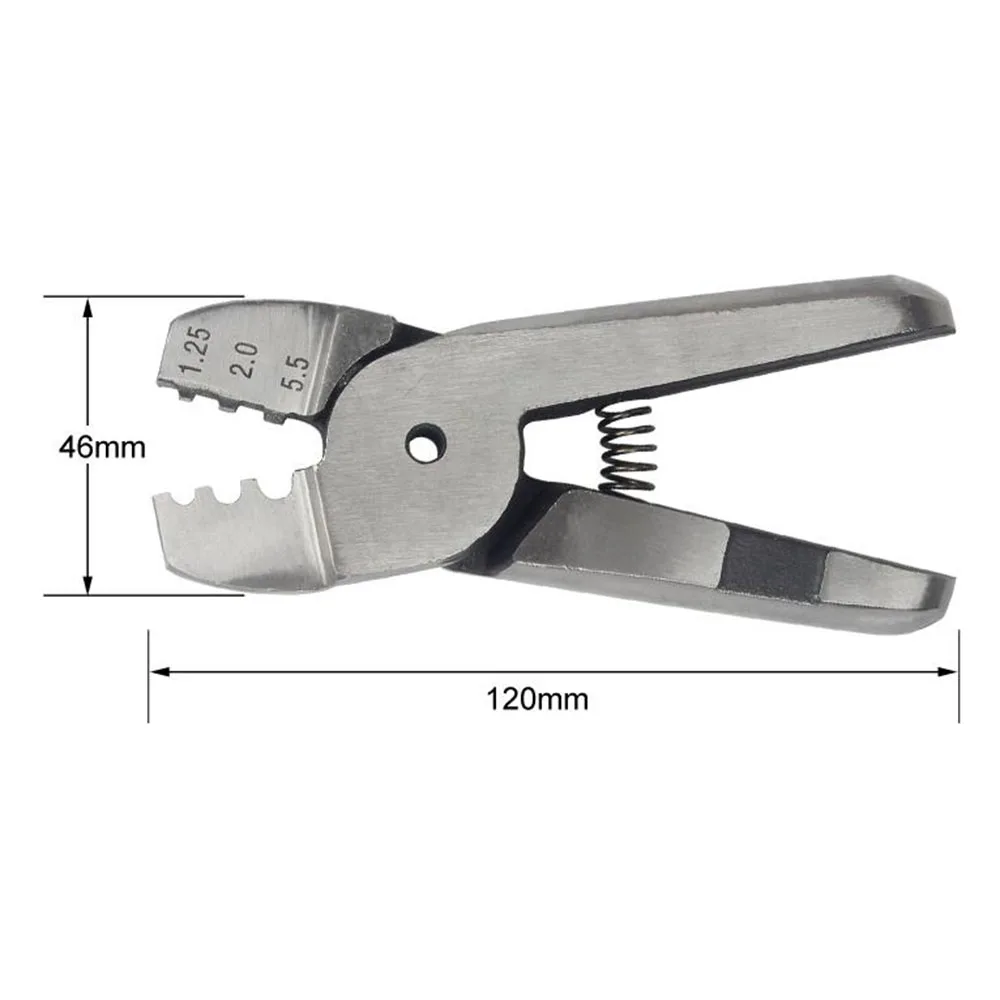 Pneumatic Terminal Crimping Pliers 1.25-2.0-5.5mm Air Crimping Pliers Pneumatic Nipper Copper Iron Wire Shear Clamp Air Nipper A