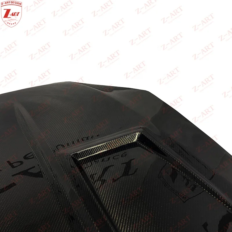 Z-ART 2015-2019 GT carbon fiber engine hood for for W205 carbon fiber engine bonnet for C class engine cover
