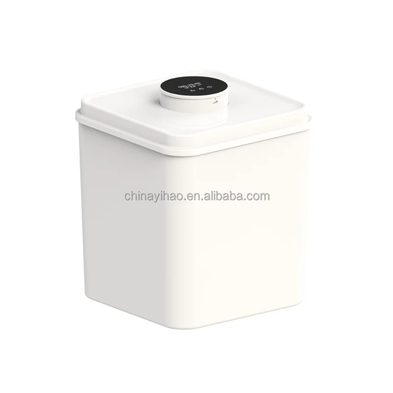 Manufacturer BPA Free automatic vacuum air tight pet food storage containers