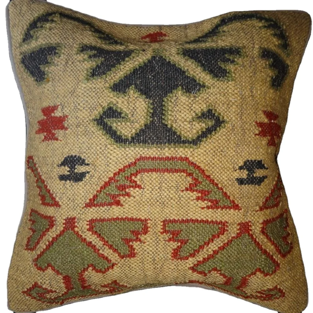 Красивый чехол для дивана ручной работы джутовый коврик домашний текстиль наволочка Kilim