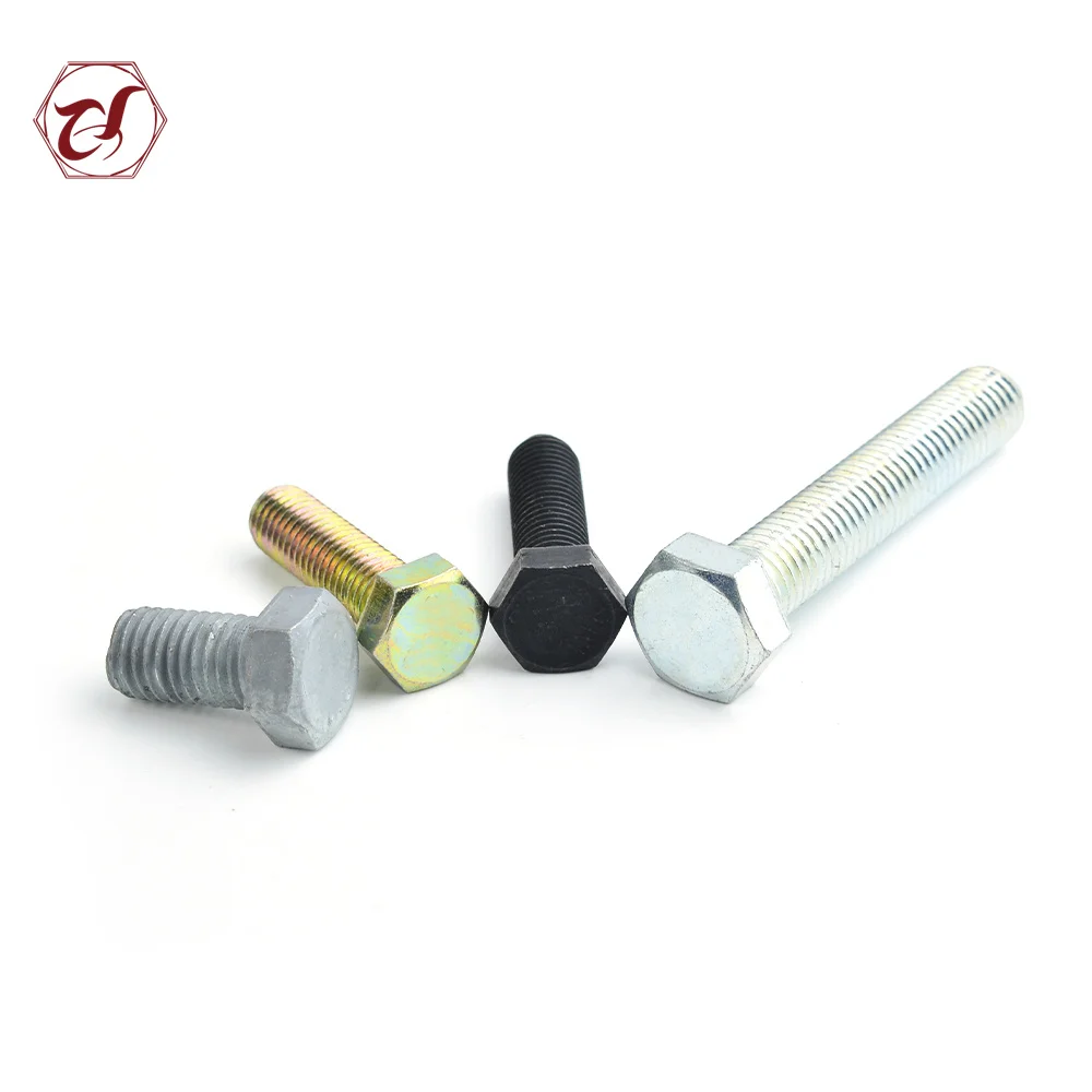 Grade gr 8.8 Hex Bolt and Nut A2 Hexagon Bolts Custom Stainless Steel All Size B7 Plain Astm A193 B7 Hex Screw 10mm Hex Bolt