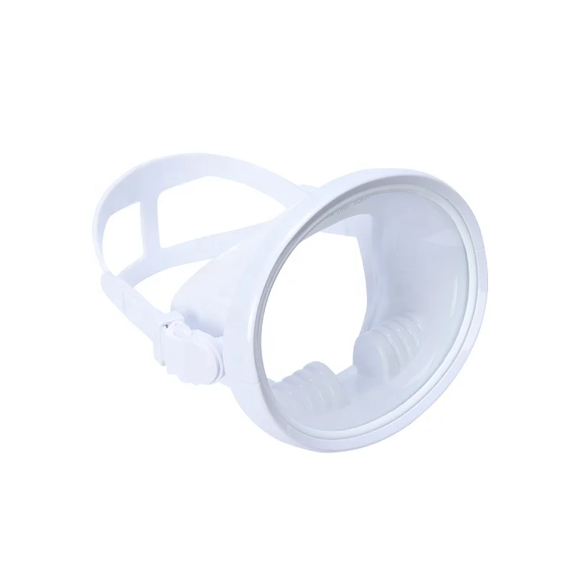 New Design Frameless Design Top Grade Silicone Strap tempered glass dive frameless oval free diving mask