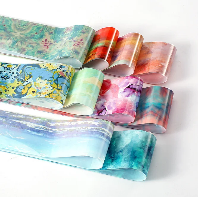 
 Лидер продаж, дизайнерская Фольга для ногтей со звездным небом, переводная бумага, наклейка для дизайна ногтей  