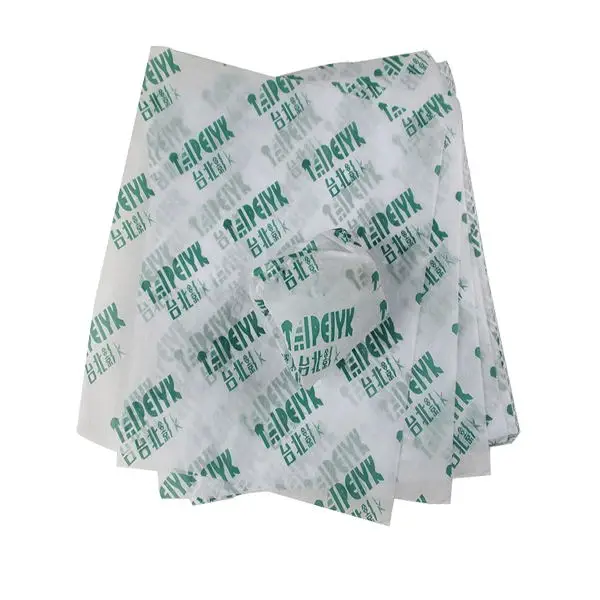 
wholesale custom food grade printed burger wrapping paper for burger wrap 