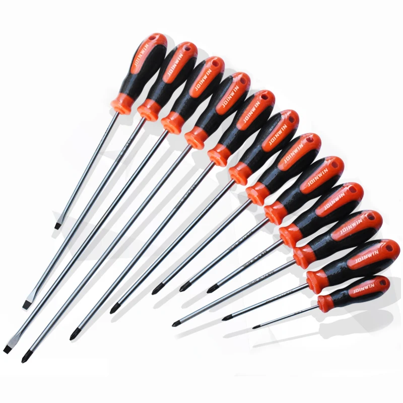 Chinese Factory Wholesale Flat Head Screwdrivers Set 3/ 5/ 6/ 8 * 75/ 100/ 125/ 150/ 200/ 300 mm with Cheap Price