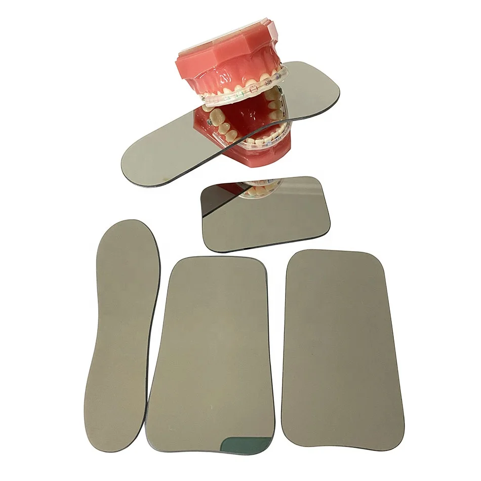 Denxy 2-стороннее Профессиональное Стоматологическое окклюзионное фотографическое зеркало для рта родиевое покрытие интраоральный фотоотражатель