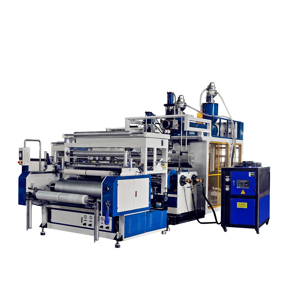 Штукатурная брендовая Высококачественная Однослойная/двухслойная/трехслойная машина для производства полиэтиленовой пленки в Китае