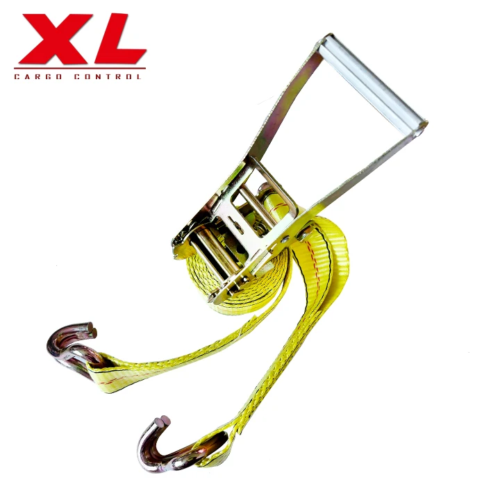 Автоматический Крепежный ремень, 50 мм, 1500 кг, выдвижной ремень с храповым механизмом, с двойным J-образным крючком