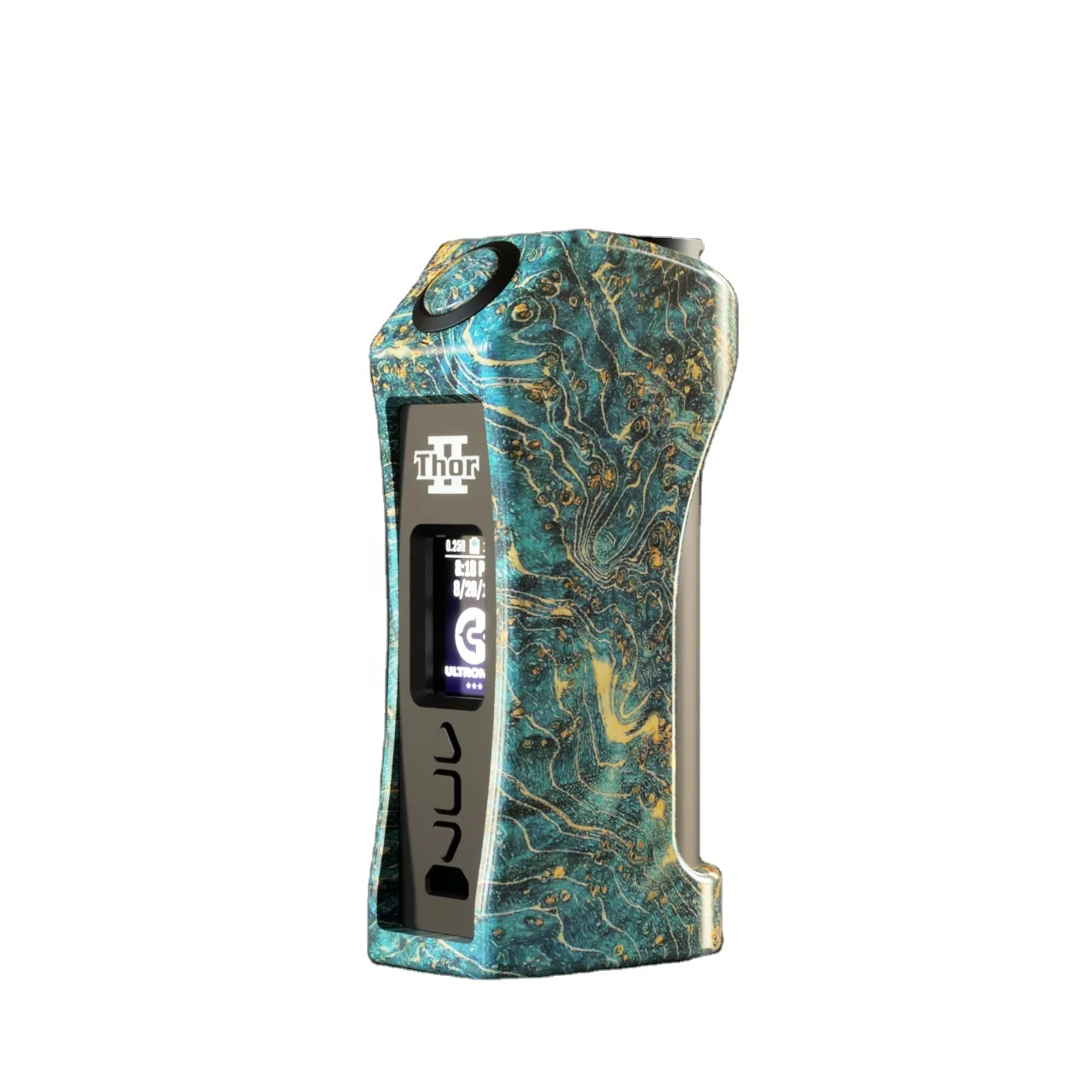 Ultroner Thor2 mod DNA 75W Стабилизированный деревянный бокс мод