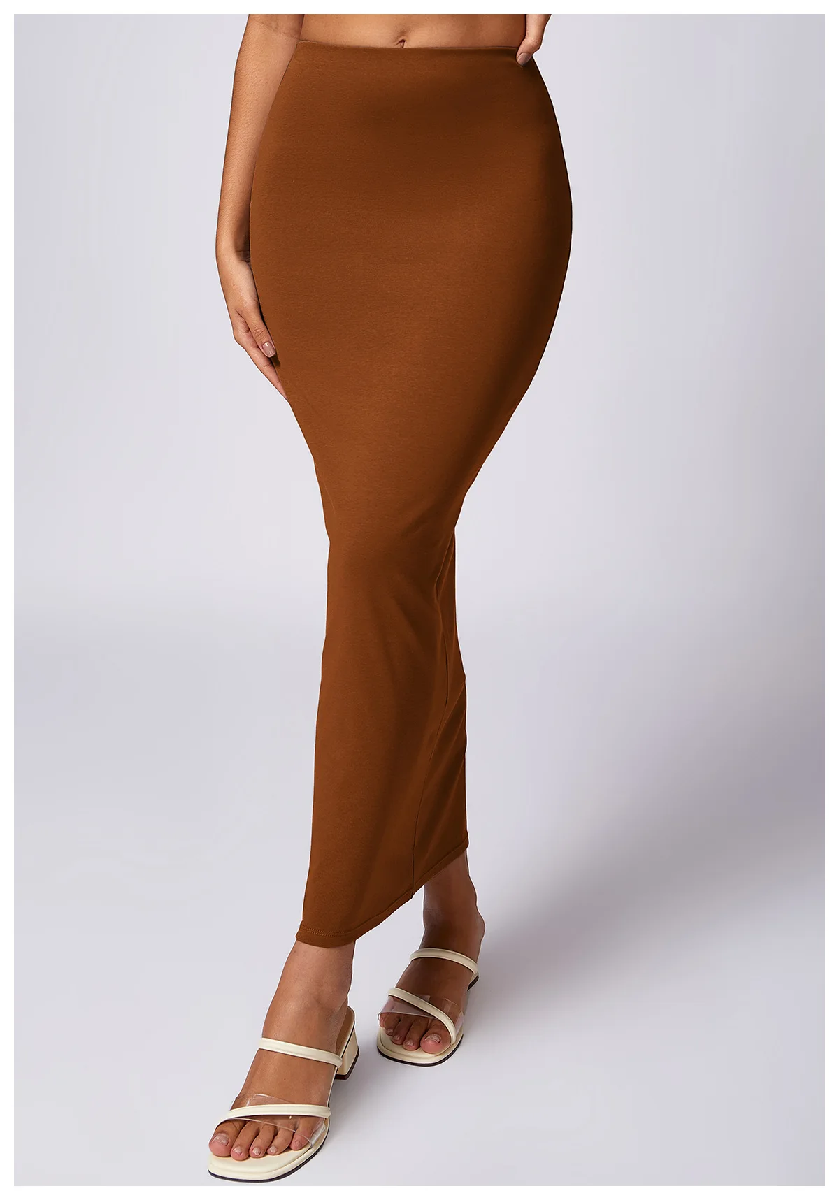 LULUXIXIYAYA  Spring summer Kardashian sexy  high waist hip skirt female slim Joker casual tight skirt.