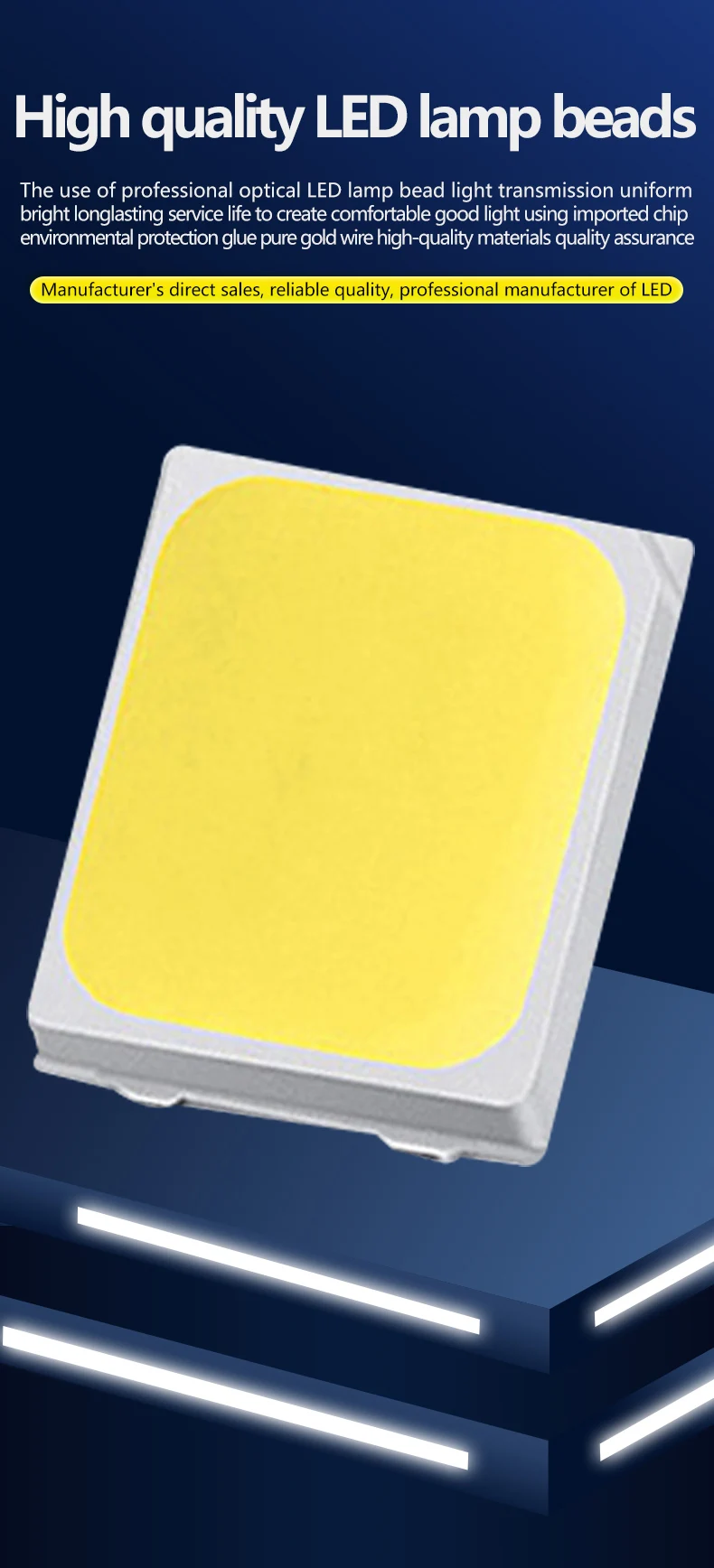 Заводская акция бесплатный образец 5050 3528 6028 2835 5730 3030 SMD светодиод высокая светящаяся Светодиодная подсветка аксессуары
