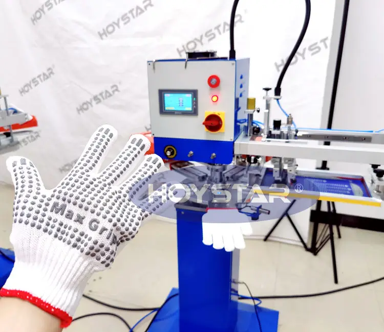 Pvc Cotton Glove Dotting Machine,Pvc Glove Printing Machine
