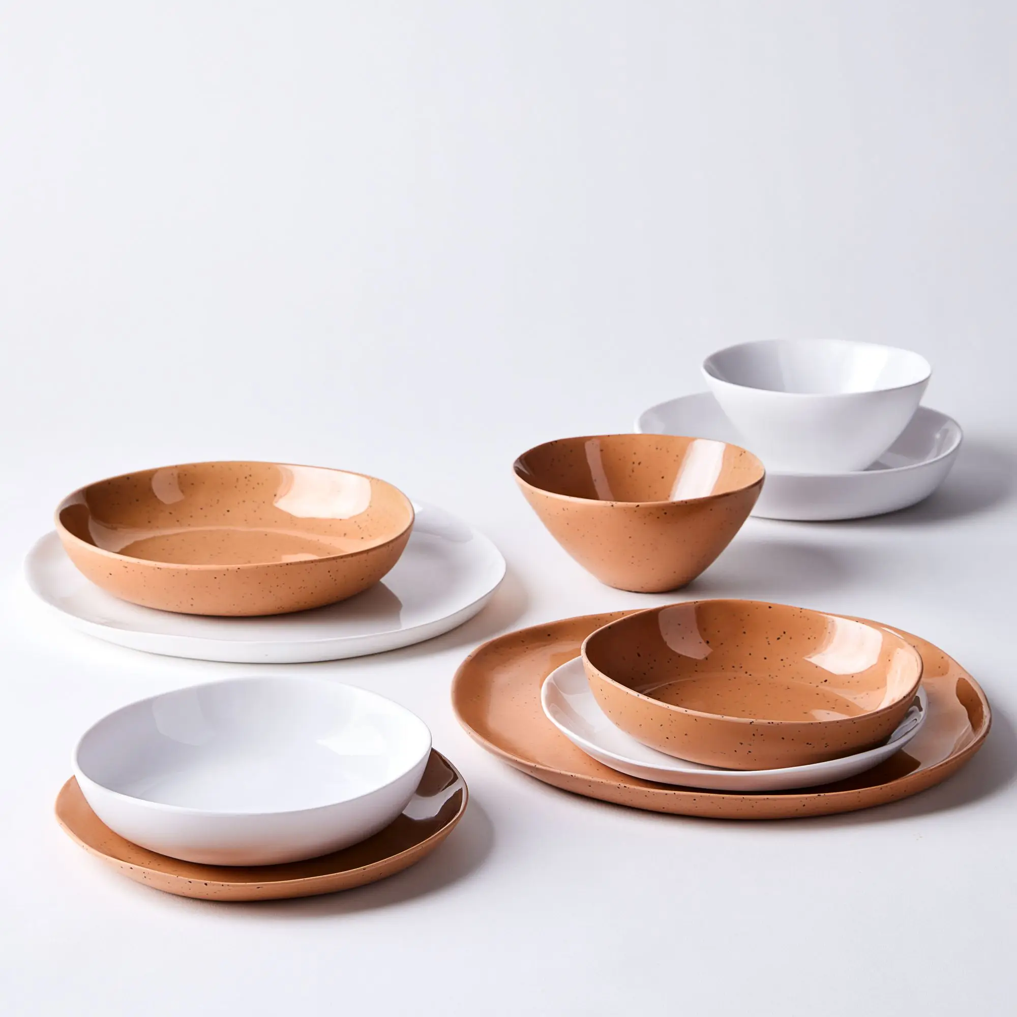 Элегантная Корейская Свадебная посуда, наборы посуды, глазурь, керамические тарелки, набор посуды