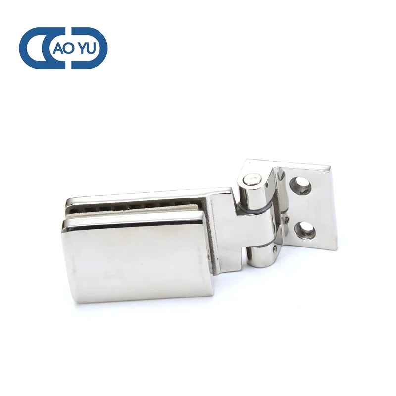 180 degree bathroom stainless steel brass wall mounted shower hinges pivot screen glass shower clamp door hinge