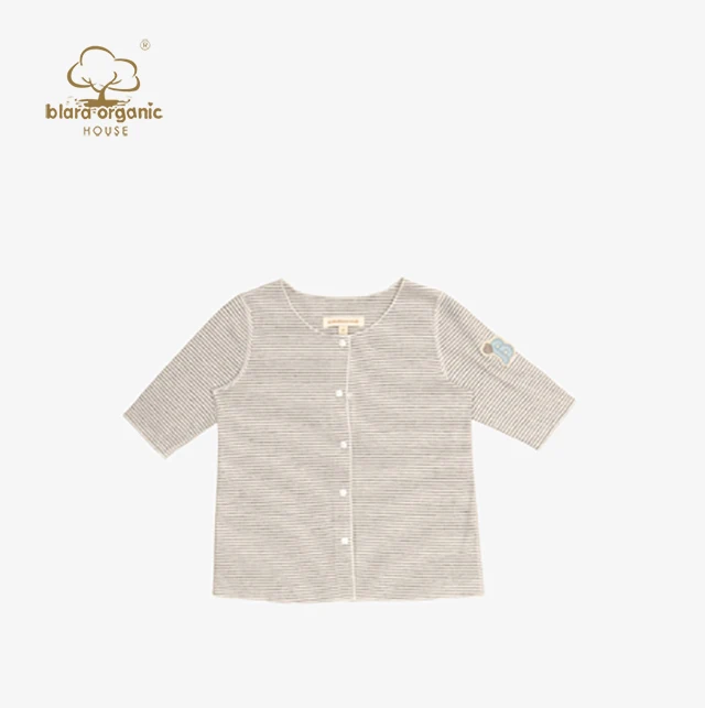 
Spring mid-sleeve baby clothes organic cotton thin cardigans Knitted school blouse sueter tejido nia 
