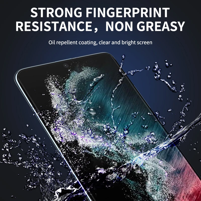 4Pcs Full Glue Hydrogel Film Screen Protector For Samsung Galaxy S20 S22 S21 S23 Plus Ultra  Screen Protectors On Note 20 Ultra