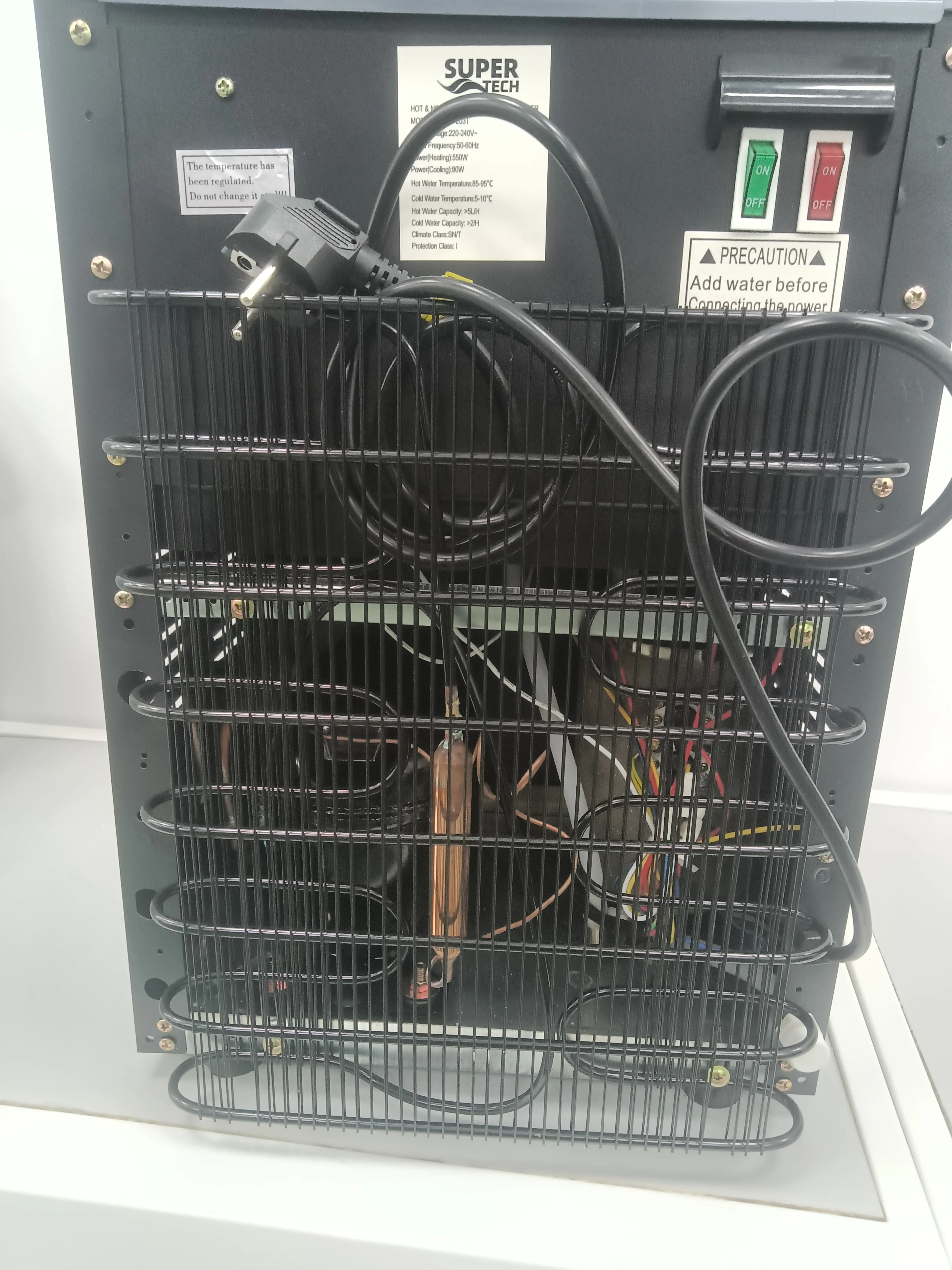 Tabletop 5 Gallon Cheapest Water Dispenser Mini Hot and Normal Water Dispenser