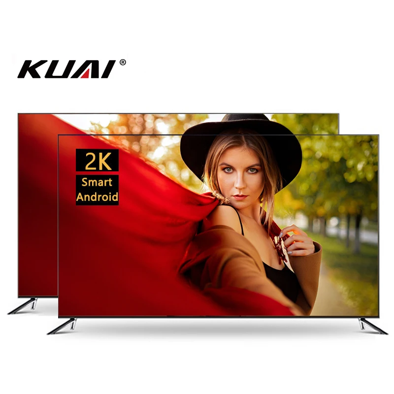 Телевизионная фабрика OEM 32 43 50 55 65 дюймов Led Smart Tv Телевизор плоский экран 2K 4K плазменный светодиодный телевизор