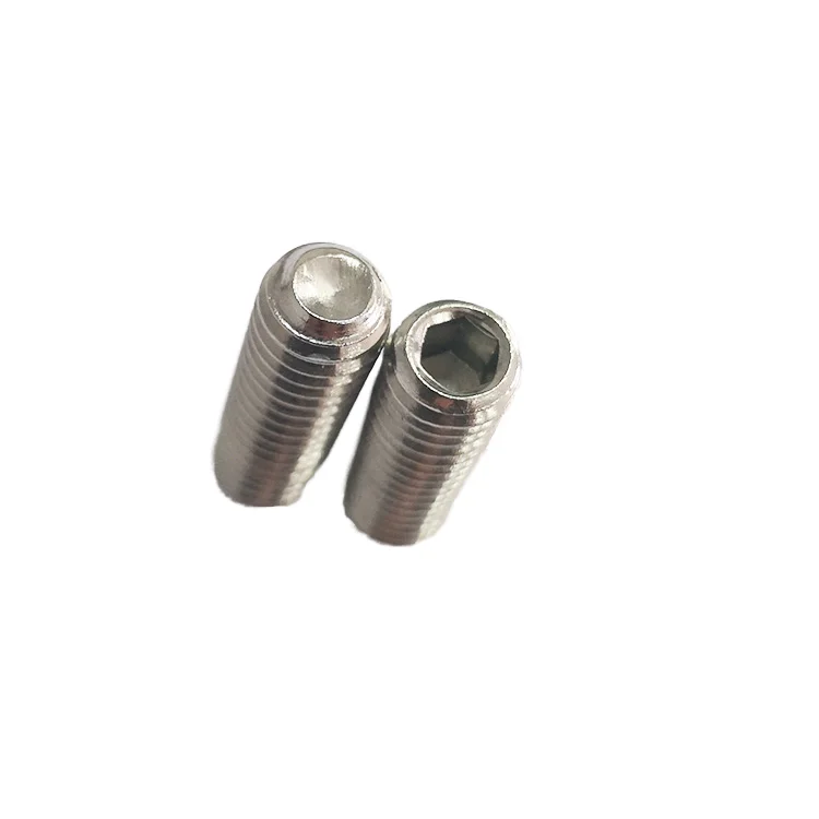 in stock standard  Socket hexagon 5/16-18 set screws with concave end