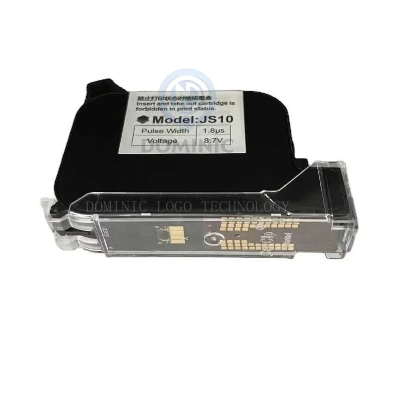 Hot sell fast dry solvent based JS10(M) refillable black ink cartridge hp2590 for handheld ink cartridge