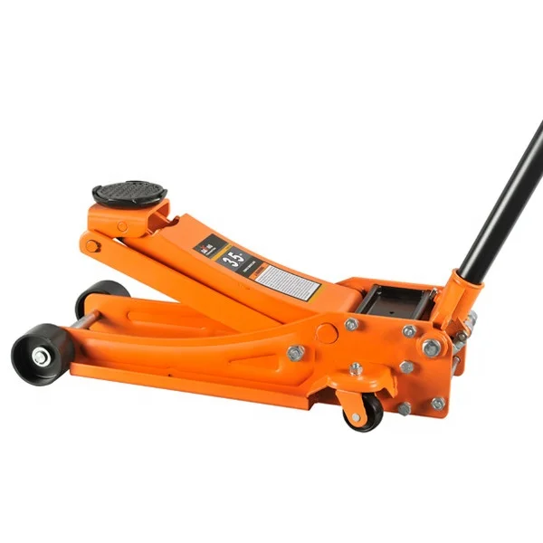 2T Porta Floor Jack WIth Handle Color Box Package Hydraulic Trolley