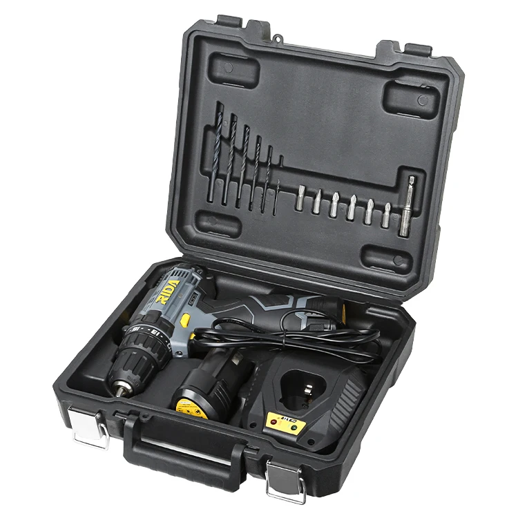 RIDA 12volt Li-ion drill OBM portable lithium battery powered cordless mini cordless electric drill