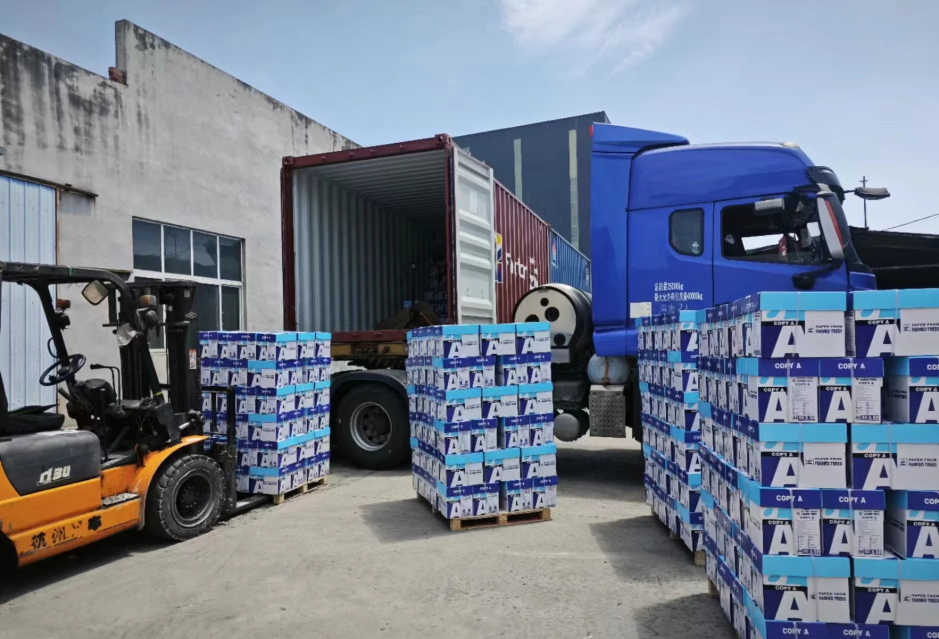 A4 70g 75g 80g printer paper copy paper Office paper export copy A double sided print with all wood paddle