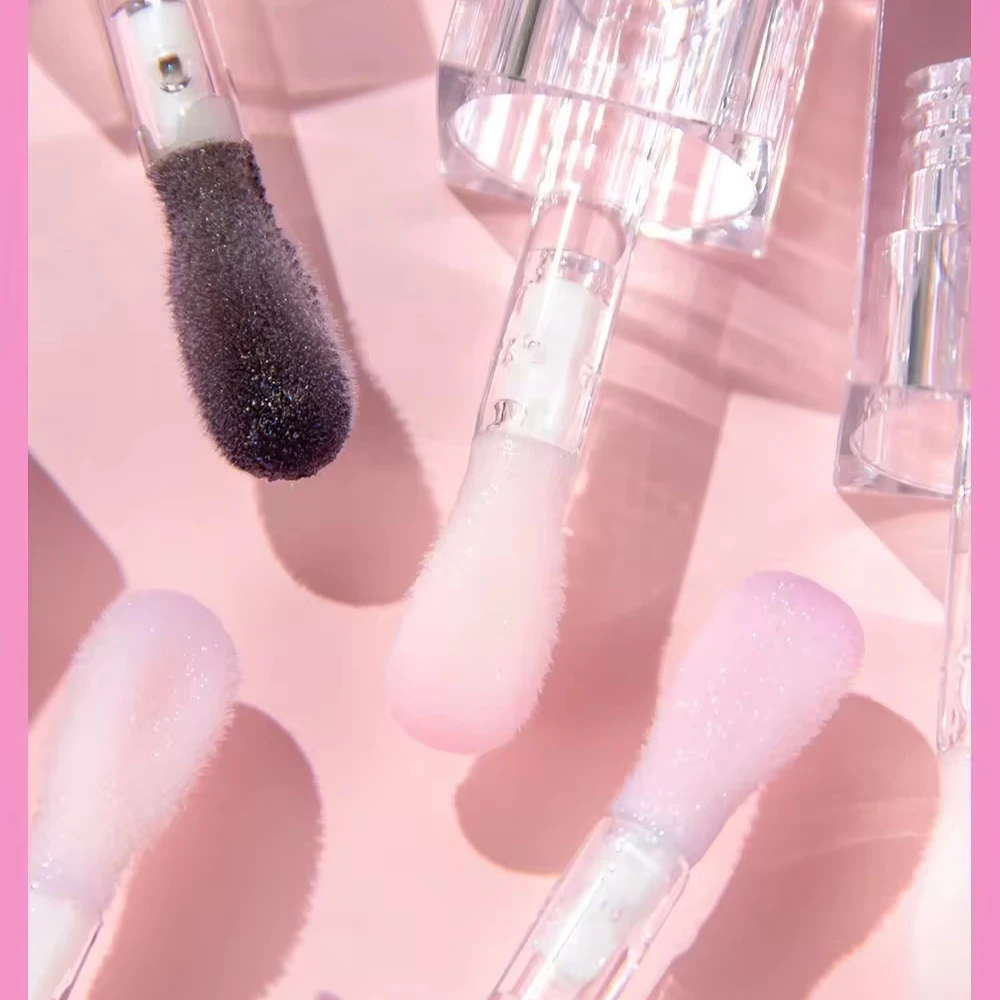 Your Logo Color Changing Lip Oil lip gloss Clear Shimmer Cosmetics PH Cruelty Free Vegan organic glitter liquid lipstick