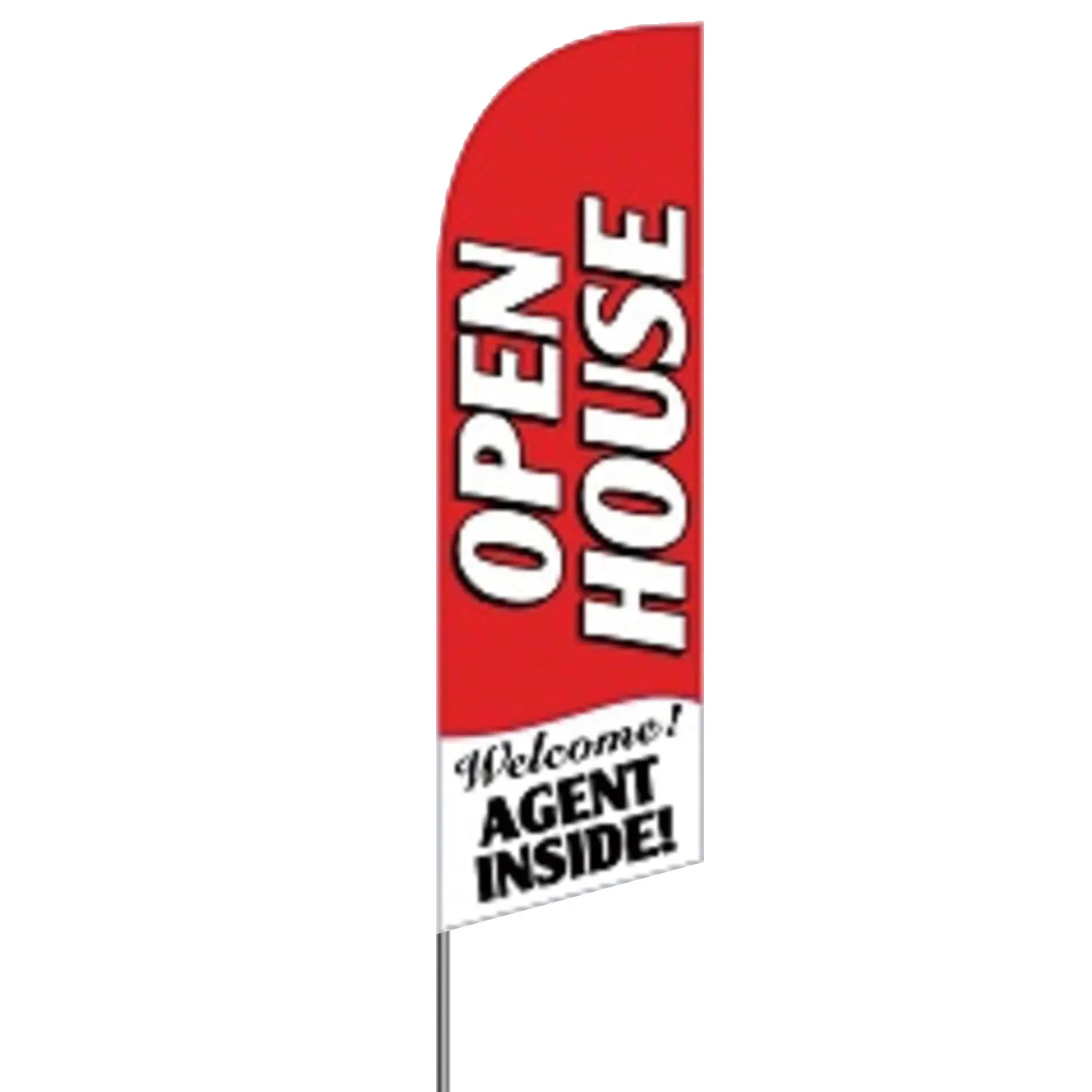 Outdoor Custom Advertising Exhibition Teardrop Flag OPEN Printing Event Promotion advertisement advertising Feather Flag