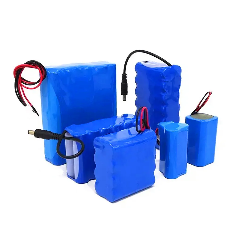 Lithium Ion Batterie 18650 Lithium Packs Toys Robot Li-ion Battery Pack Customized Rechargeable 3.7V 7.4V 11.1V 14.8V 24V Custom