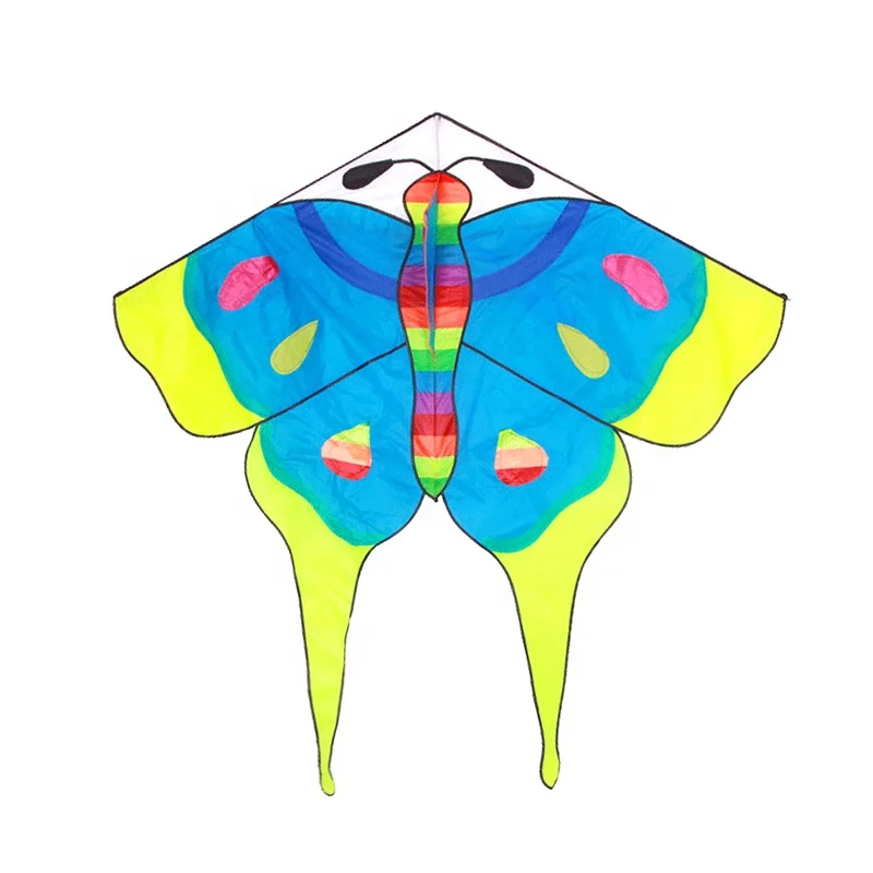 Good quality weifang polyester made flying kite cartoon animal kite butterfly kite