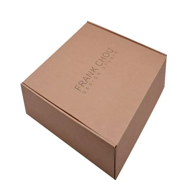 Recycled Custom brand logo Paper Box Color Printed Corrugated Clothing Packaging Gift Folding Airplane Box