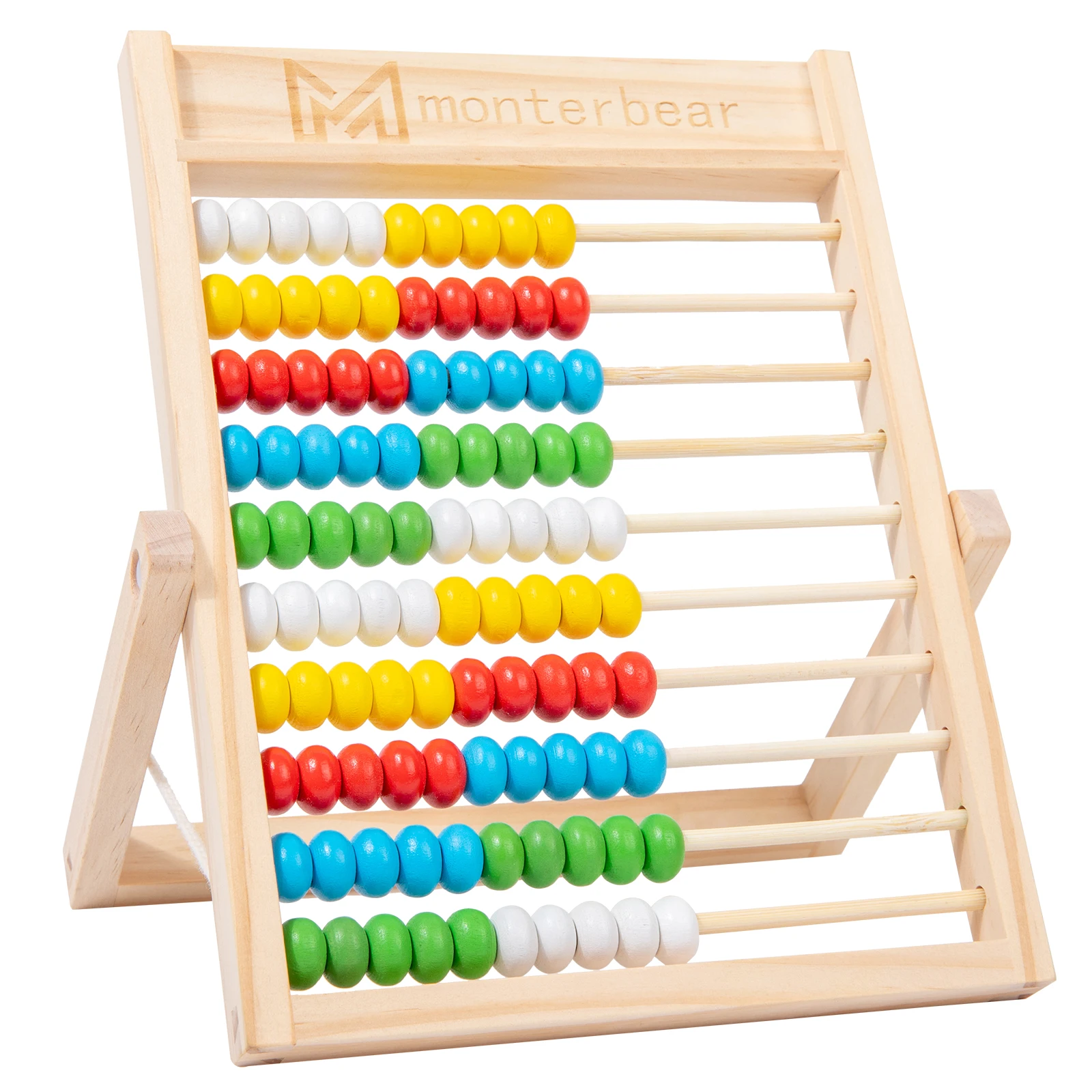 Montessori teaching tools for kindergarten primary school children abacus addition teaching tools