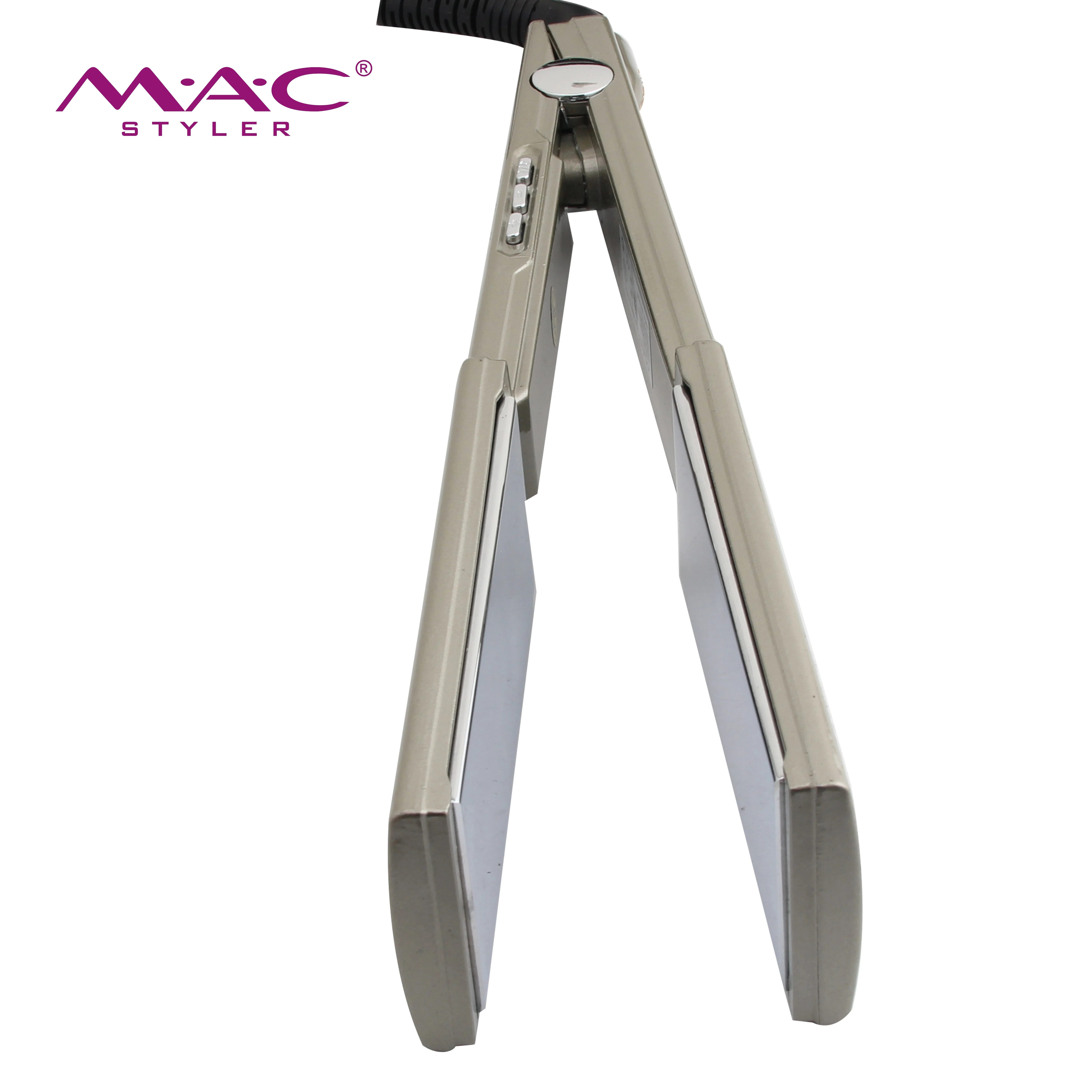 MAC Titanium MCH Hair Irons plancha de cabello Wide Plate Flat Iron Professional Wholesale Portable Hair Straightener