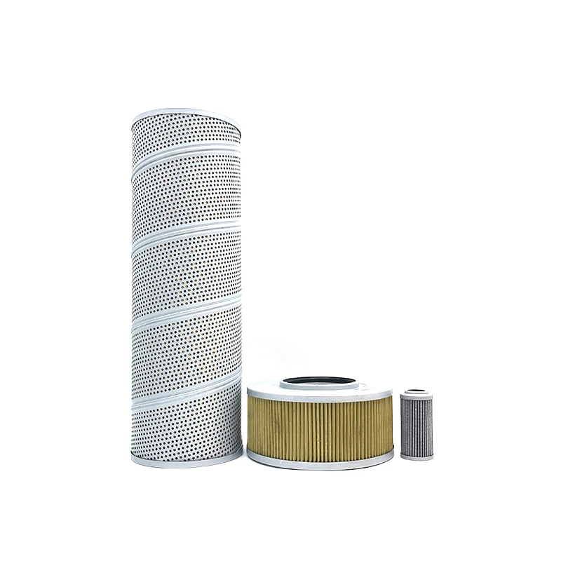 Excavator air filter excavator hydraulic pilot filter for sdlg spare parts 6205 6210 6225F excavator diesel oil filter set
