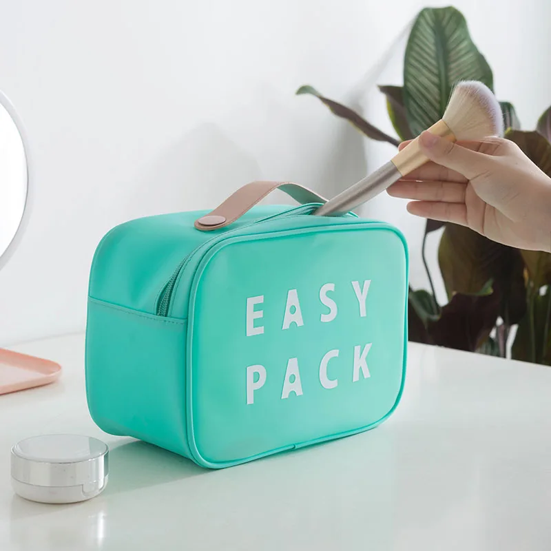 Portable Makeup Pouch Bag Waterproof Eyebrow Pencil Lipstick Perfume Storage Bag REACH Standard TPU Travel Essential Oil Bag