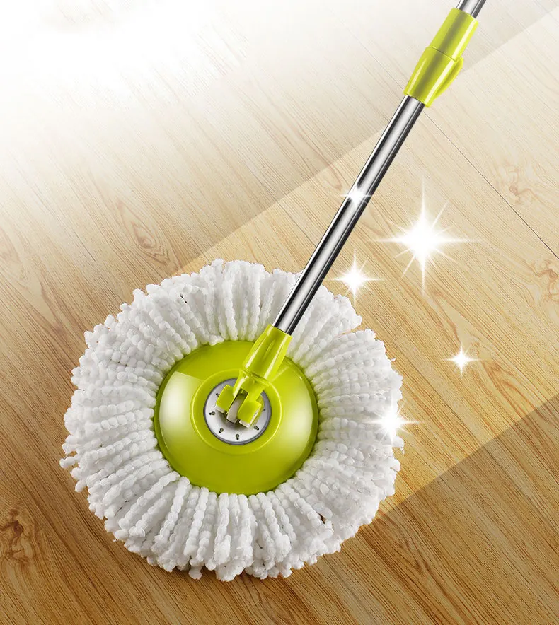 WONDERFUL New Design Household Floor Cleaning 360 Rotatinhg Mop Bucket Dual Drive Microfiber Spin Mop and Bucket with wheels